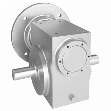 Stainless Steel Shaft Output Right Angle Washdown Worm Reducer