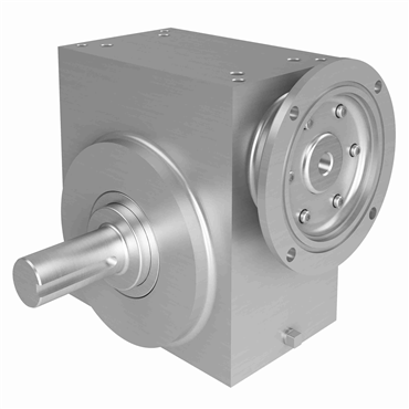 Stainless Steel Shaft Output Right Angle Washdown Worm Reducer