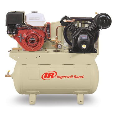 Two-Stage Gas-Powered Portable Air Compressor