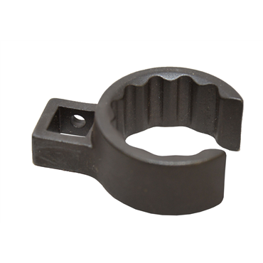 Steel 1/2 in Drive 12 Points Black Crowfoot Wrench