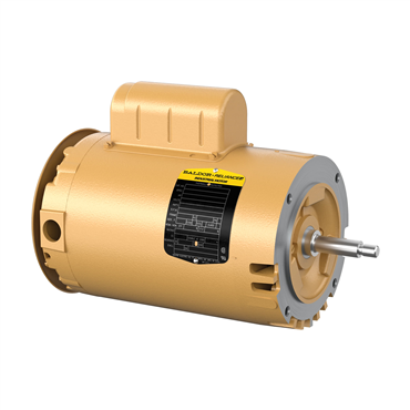 2 hp 56J Frame Single Phase AC Motor
