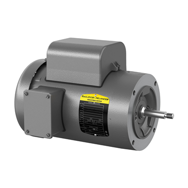 1 1/2 hp 56J Frame Single Phase AC Motor