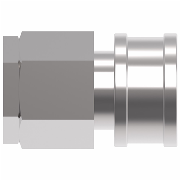 HK Series Female Half Carbon Steel 1/4 in Quick Disconnect Coupling Socket