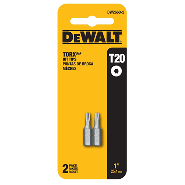 Torx 1 in Steel T20 Drill Bit Set