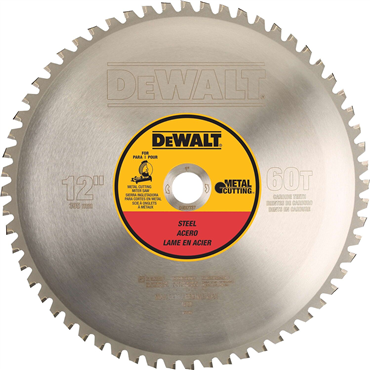 12 in Length 1 in Arbor Circular Saw Blade