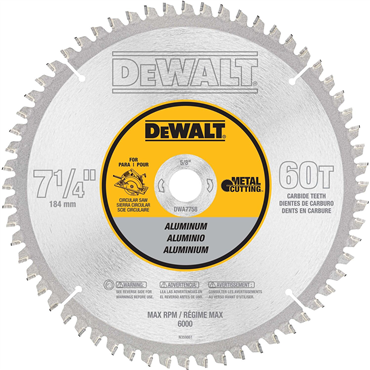 7 1/4 in Diameter Circular Saw Blade