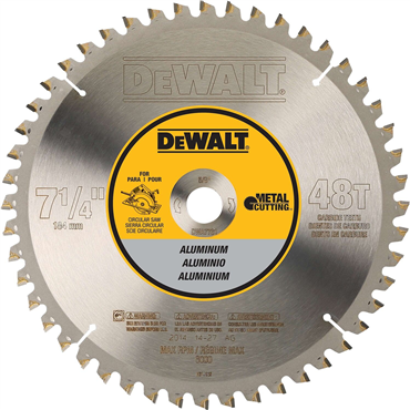 7 1/4 in Diameter Circular Saw Blade