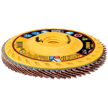 Dewalt DWA8280HCTR 40 Grit T27 Coarse Grade Ceramic Alumina 4 1/2 in X 5/8-11 Trim Flap Disc