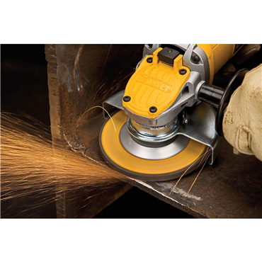 4 1/2 in Wheel Dia. Paddle Switch Angle Grinder