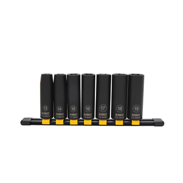 7 Pieces Metric Impact Socket Set