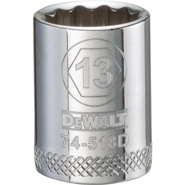 3/8 in Drive 12 Point 13 mm Standard Socket Set