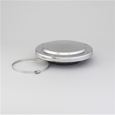 Bright Stainless Inlet Hood