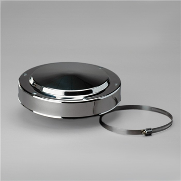 Bright Stainless Inlet Hood