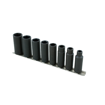 Alloy Steel 3/8 in Drive 6 Points Socket Set