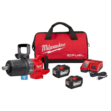 Aluminum 17.94 in Cordless 18 V Battery Impact Wrench
