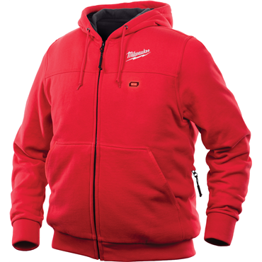 M12™ 2X-Large Red Cotton/Polyester Heated Hoodie