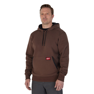 FREEFLEX™ Medium Brown Cotton/Polyester Pullover Hoodie