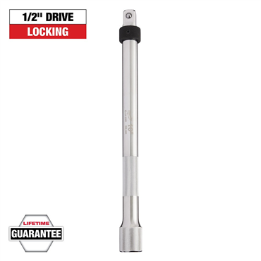 Chrome Vanadium Steel 1/2 in Drive 10 in Extension