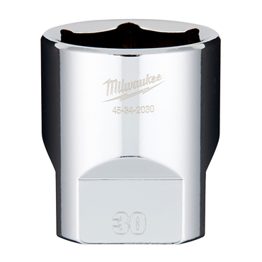 M30 1/2 in Drive 6 Points Chrome Vanadium Steel Socket