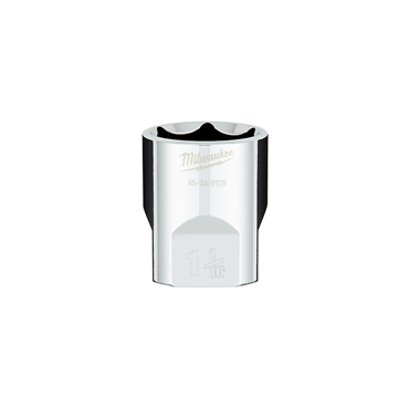 1/2 in Drive 6 Points Chrome Vanadium Steel Socket