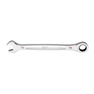 Steel Chrome 7/8 in Combination Wrench