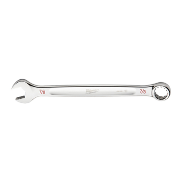 Steel Chrome 7/8 in Combination Wrench