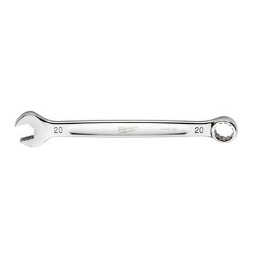 Steel Chrome 20 mm Combination Wrench