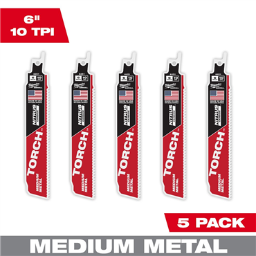 SAWZALL® 6 in Medium Metal Blade