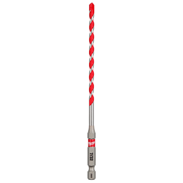 Carbide Tipped 6 in Single End Hammer Drill Bit