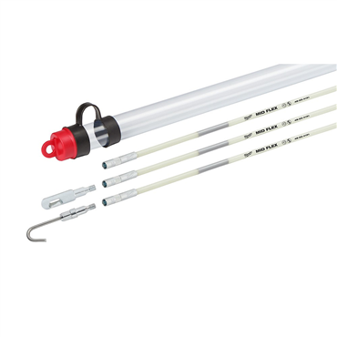 15 ft Fiberglass White Fish Stick Kit