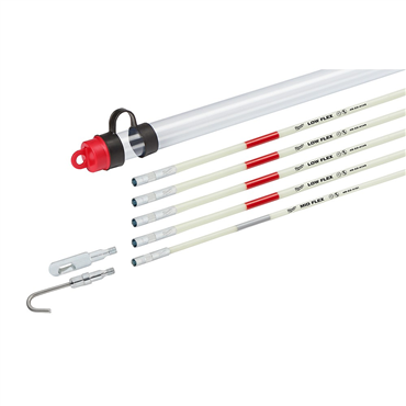 25 ft Fiberglass White Fish Stick Combo Kit