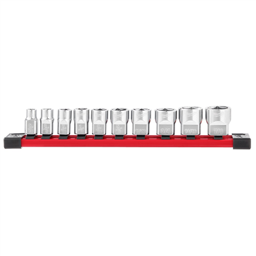 Alloy Steel 3/8 in Drive 6 Points Socket Set