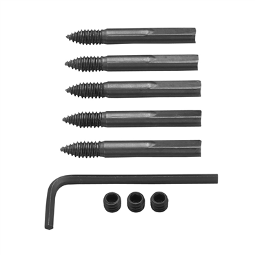 9 PC Single Ended Set Screw Accessory Set