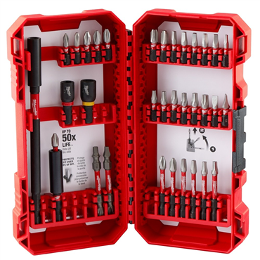 SHOCKWAVE Alloy Steel 34 PC Driver Bit Set