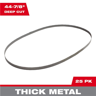 10 TPI Deep Cut Band Saw Blades 25-Pack