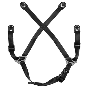 BOLT™ Cotton, Synthetic Leather Black Safety Helmet FR Chin Strap
