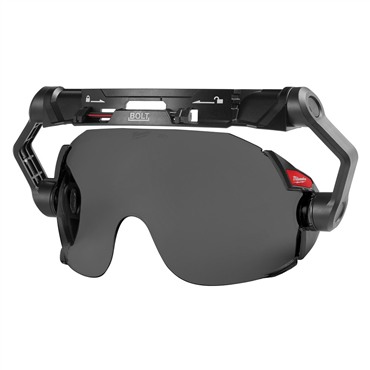 BOLT™ Polycarbonate Black, Gray Eye Visor