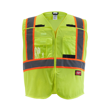 Small/Medium Yellow Hook-and-Loop Vest