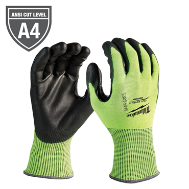 Polyurethane Large A4 Cut Level Gloves