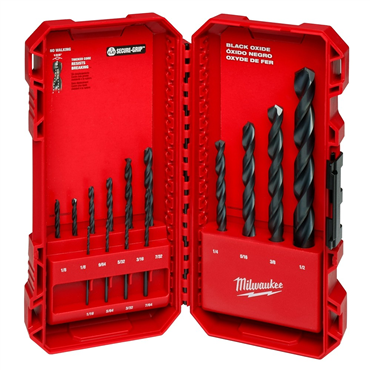 Thunderbolt Black Oxide 14 Pieces Oxide Drill Bit Set