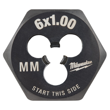 High Carbon Steel 6 mm x 1 Right Hand Dies