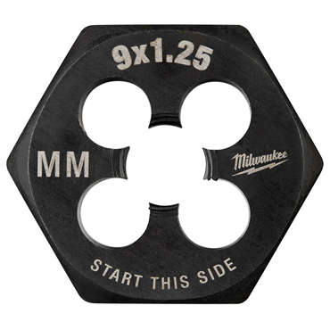 High Carbon Steel 9 mm x 1.25 Right Hand Dies