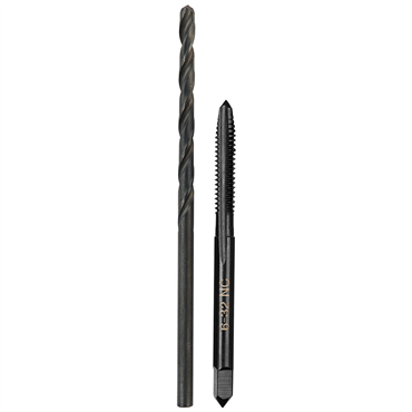 6-32 in High Carbon Steel Black Oxide Straight Flute Plug & Drill Bit