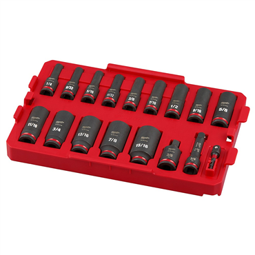 Chrome Molybdenum Steel 3/8 in Drive 6 Points Socket Set