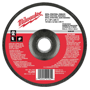 Type 27 Grinding Wheel