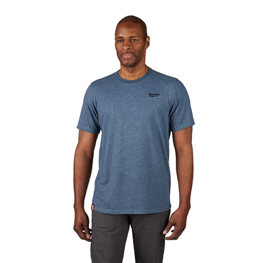 2X-Large Size Blue Tee Style Shirt