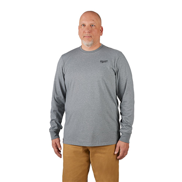 2X-Large Size Gray Tee Style Shirt