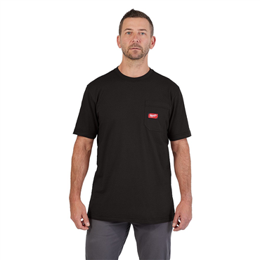 Mens Size Black Tee Style Shirt