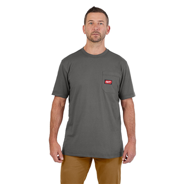 Mens Size Gray Tee Style Shirt
