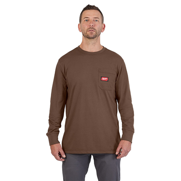 M Size Brown Tee Style Shirt
